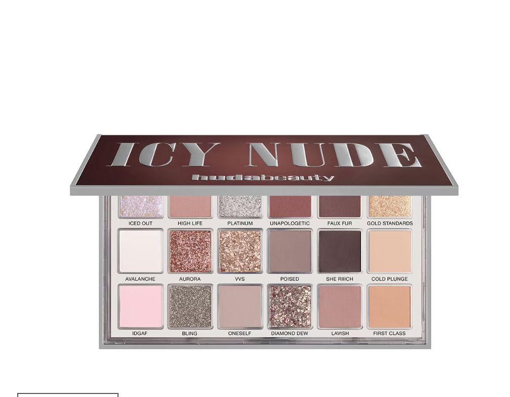 Icy Nude – Palette de Fards à Paupières Huda Beauty