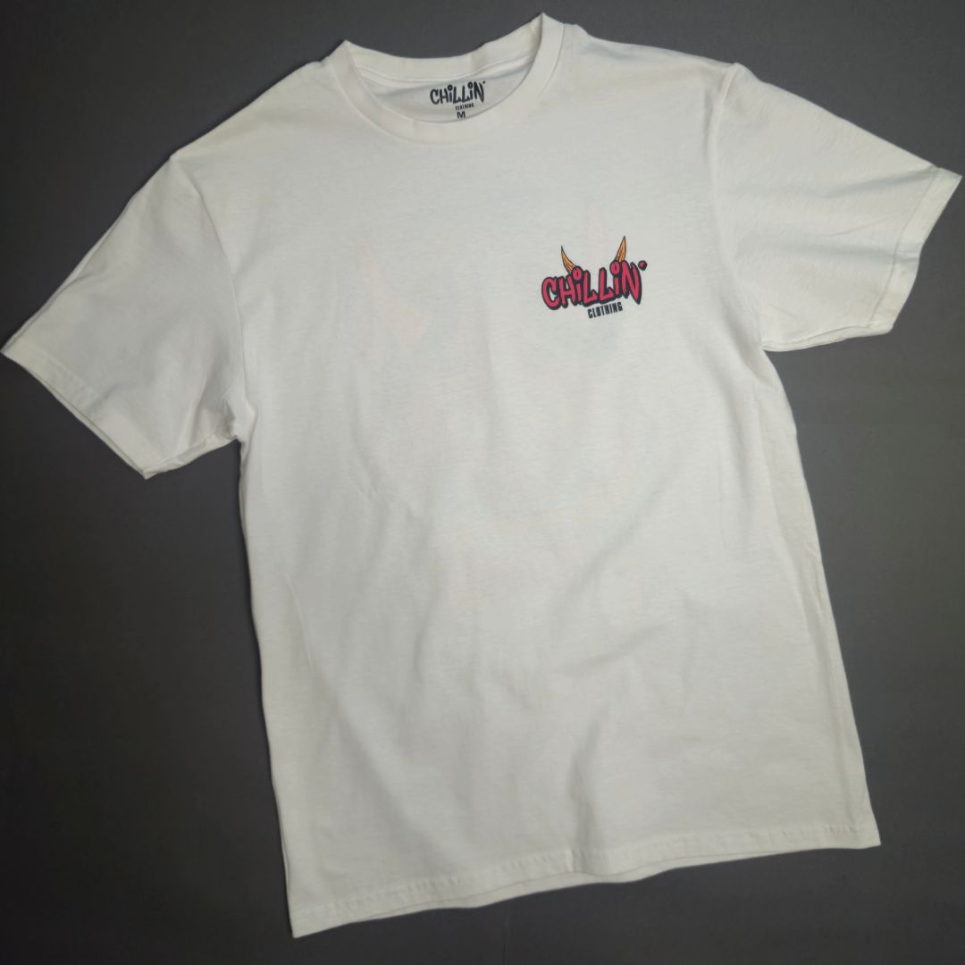 Hannya Mask White T-shirt