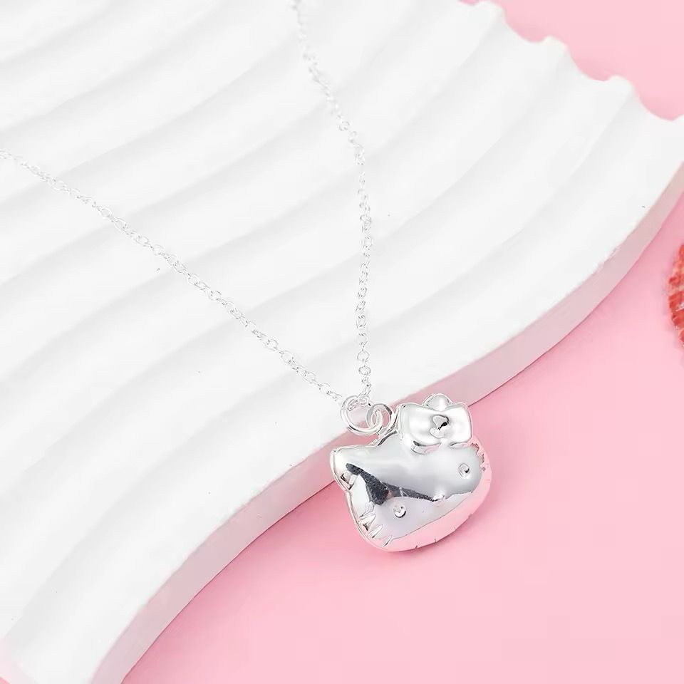 HeIIo Kitty Locket Necklace