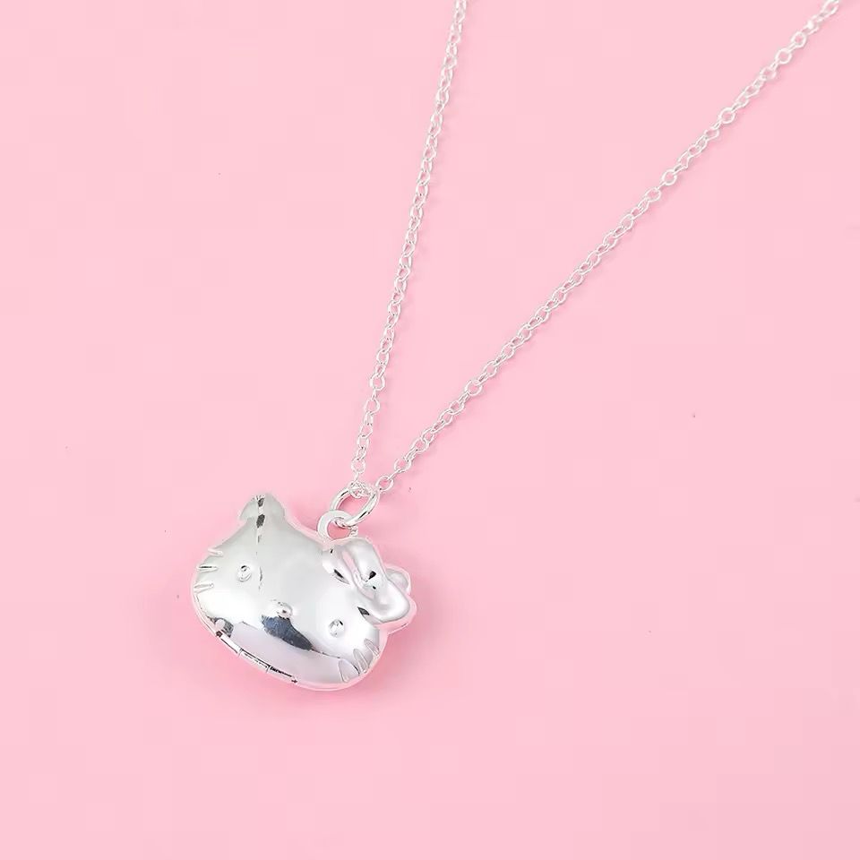 HeIIo Kitty Locket Necklace