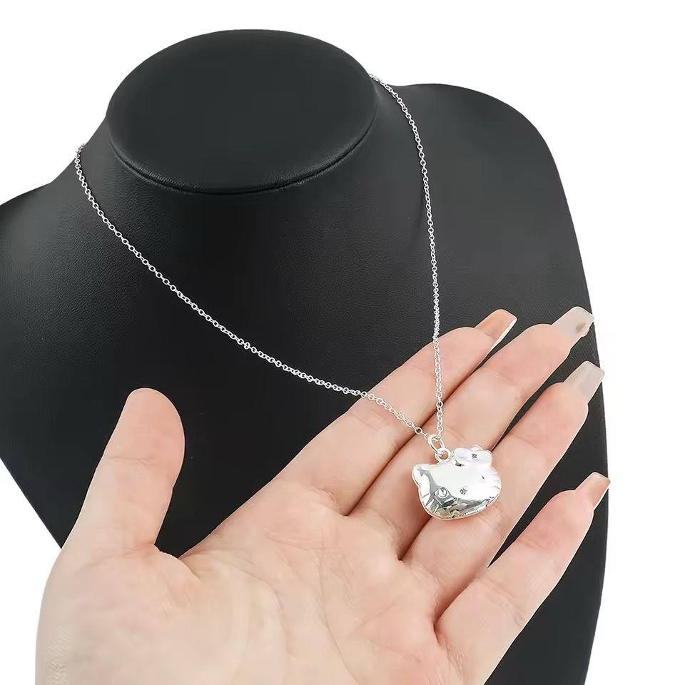 HeIIo Kitty Locket Necklace