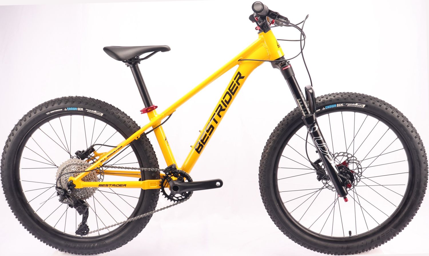 BESTRIDER 24 硬架ALL MOUNTAIN (HT-AM24), 傳動: 10速, 顏色: 晶瑩黃