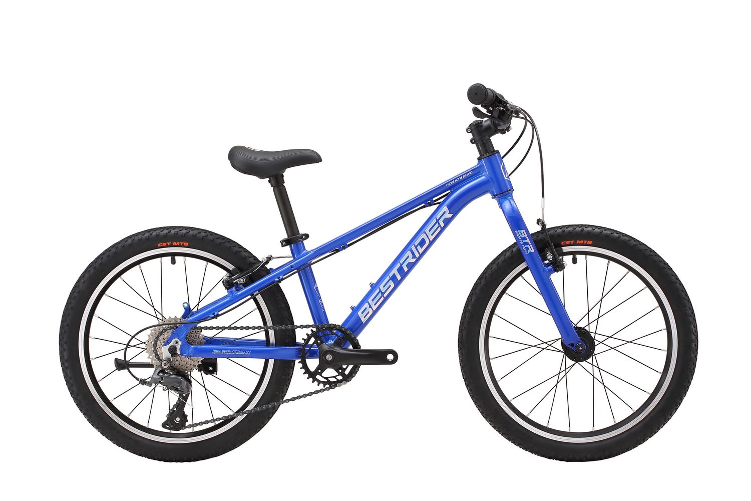 Bestrider 20 XC Mountain Bike, 傳動: 9速, 版本: 快拆氣叉, 顏色: 藍