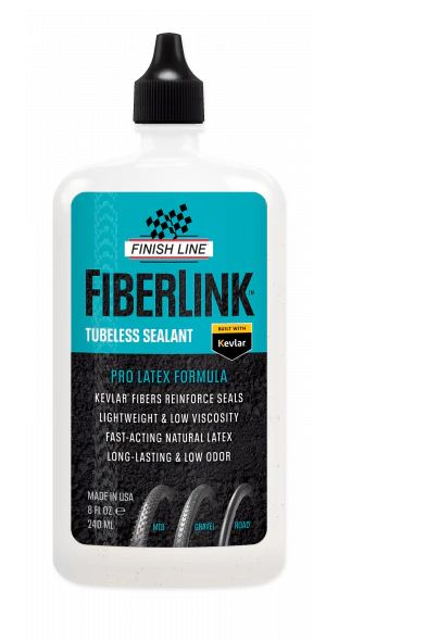 FINISHLINE FIBERLINK PRO LATEX TIRE SEALANT 真空胎防爆液, 大小: 8安士