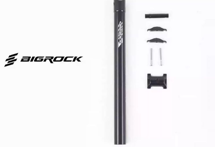 BIGROCK Aluminum Seatpost, 尺寸: 31.6mm, 長度: 400mm