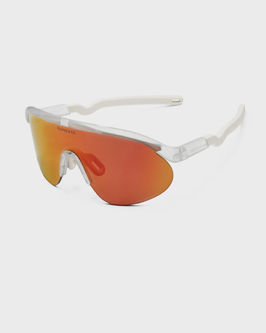 ：OLIVIO &amp; CO Semi-Rimless Sports Sunglasses for Teens &amp; Adults