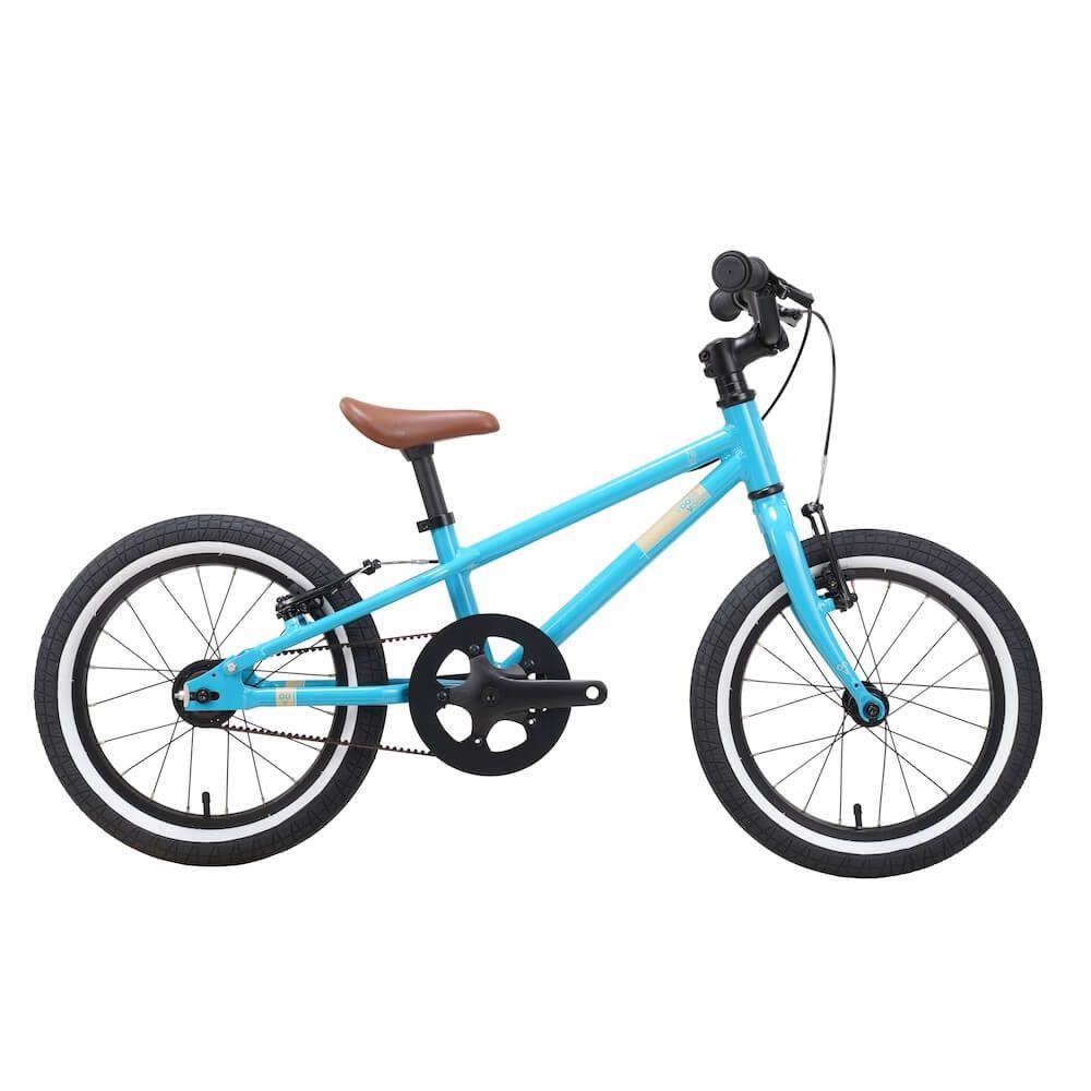 VoomVoom Bikes 16" Kids Belt Drive Bicycle #6, Color: 自由藍