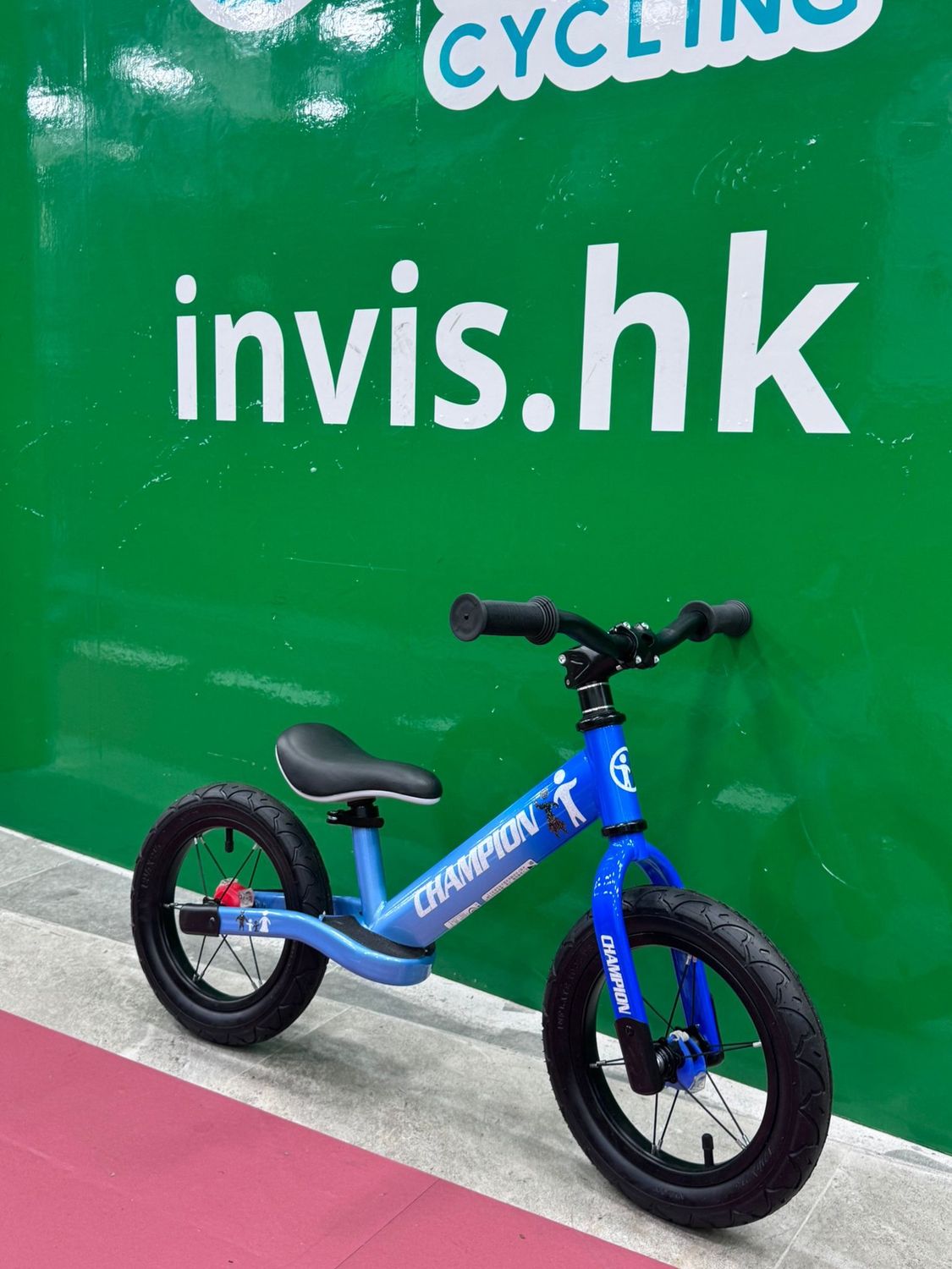 Champion Balance Bike FM021, Wheel Size: 12", Color: 藍