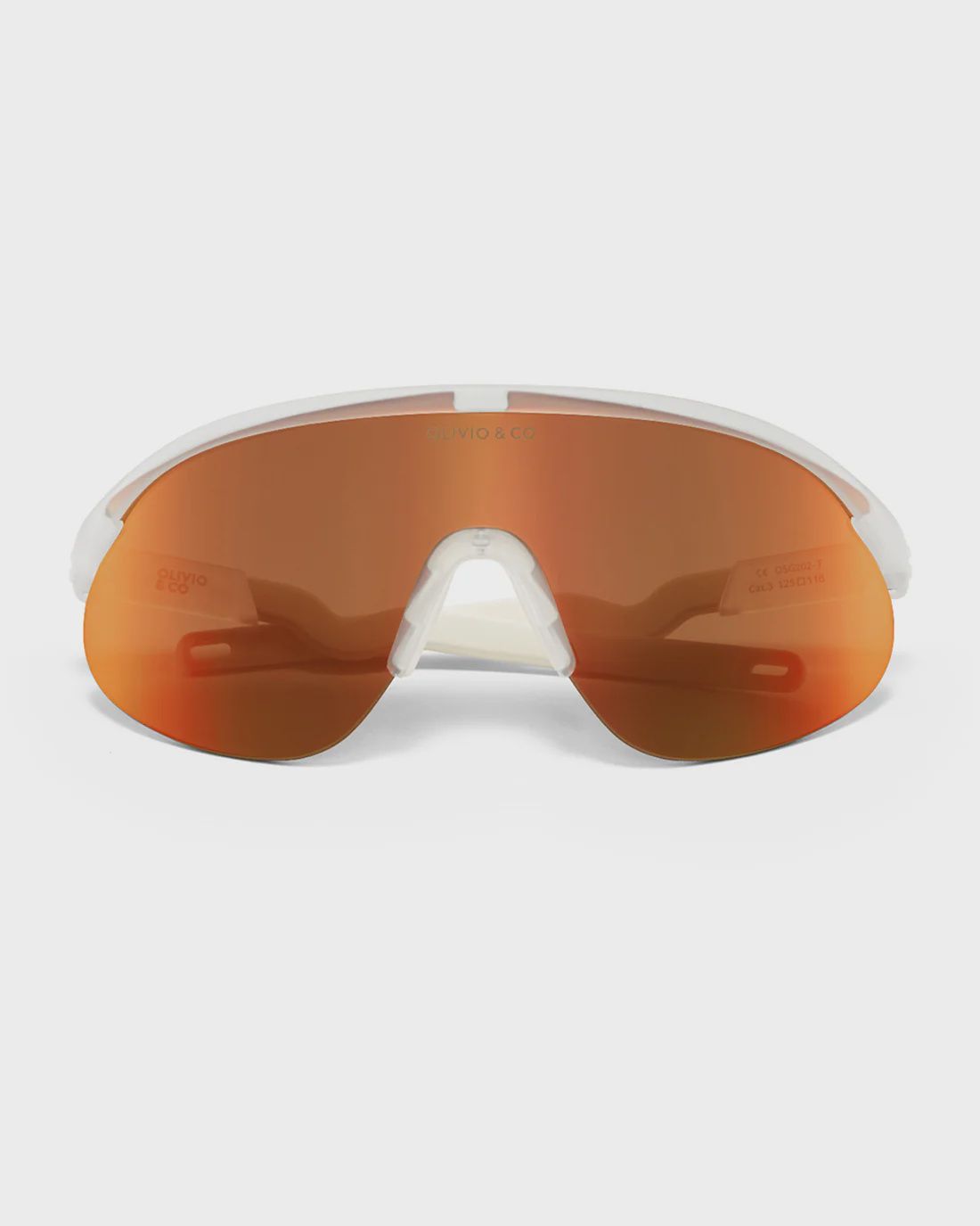 ：OLIVIO &amp; CO Semi-Rimless Sports Sunglasses for Teens &amp; Adults