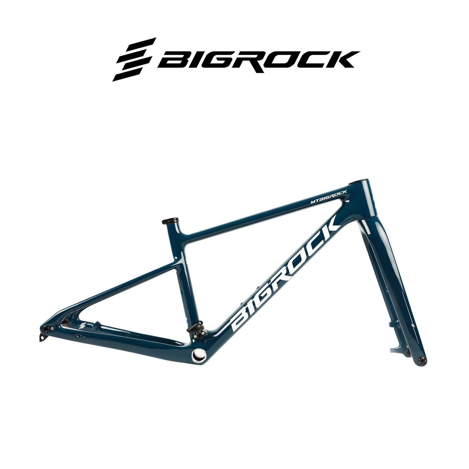BIGROCK 26&quot; Carbon Fiber MTB Frame / Off-Road / Hardtail (Compatible with 24&quot;)