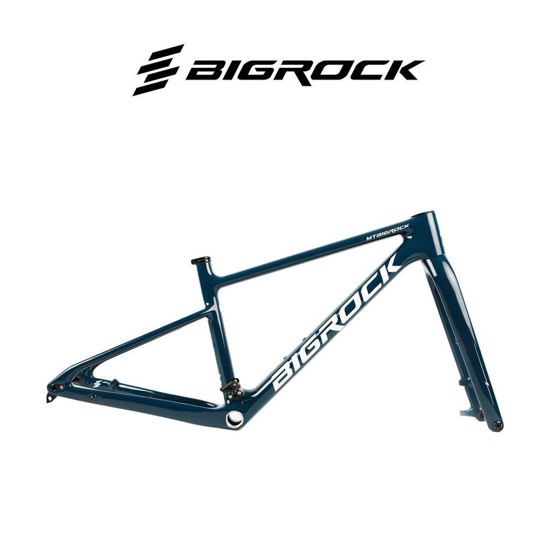 BIGROCK 26&quot; Carbon Fiber MTB Frame / Off-Road / Hardtail (Compatible with 24&quot;)