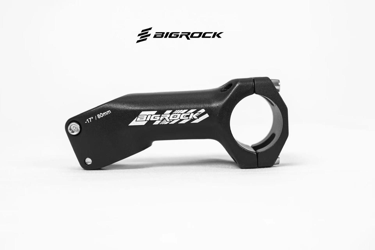 BIGROCK Forged Aluminum Stem, Angle: -17度, 長度: 60mm