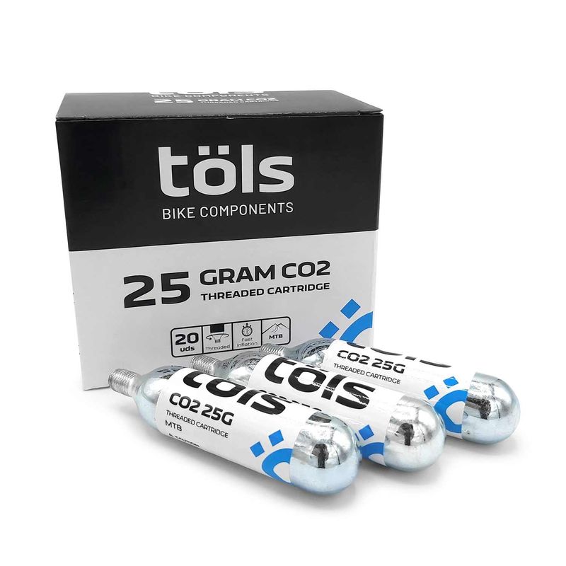 TÖLS 25 GRMS CO2 REFILL BOX 20 U.