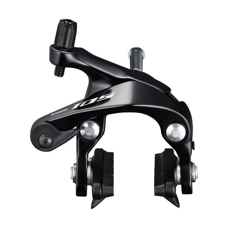 SHIMANO 105 Front &amp; Rear Brake Calipers BR-R7000, Colour: Black