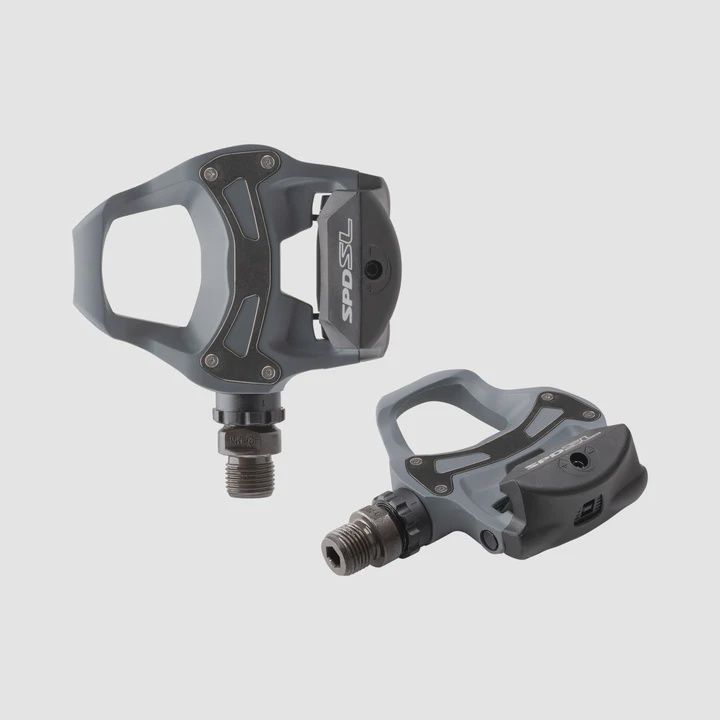 SHIMANO PD-R550 SPD-SL Road Pedals, Colour: 灰色