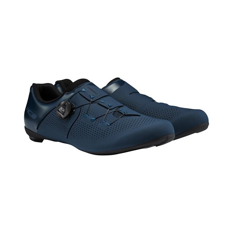 SHIMANO SH-RC302 Road Cycling Shoes, Colour: 深藍色, Size: 41