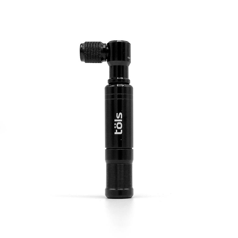 TÖLS AINA Tubeless Repair Kit CNC Black + CO2 Adapter