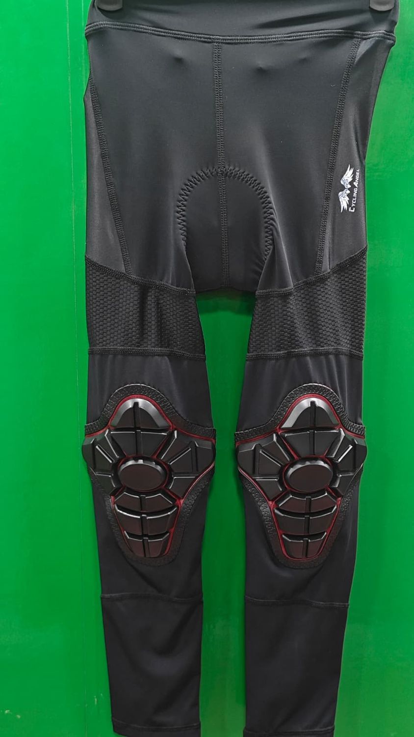 CYCLING ANGEL 兒童單車長褲連護膝, 大小: 120