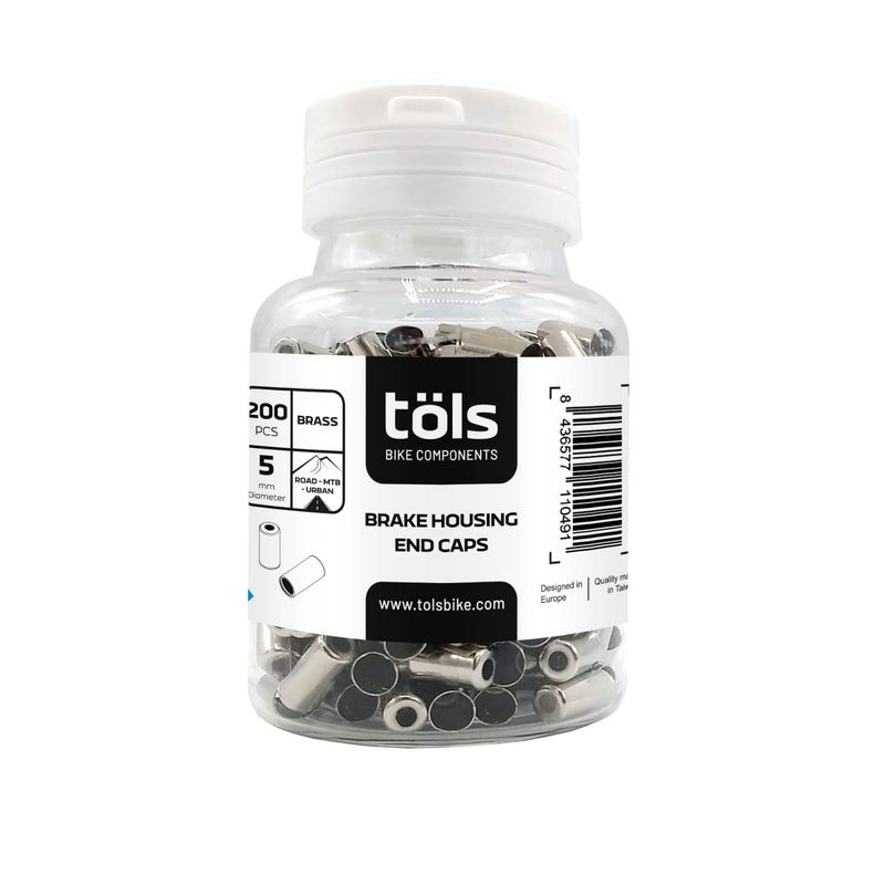 TÖLS BRAKE HOUSING END CAPS (200PCS)