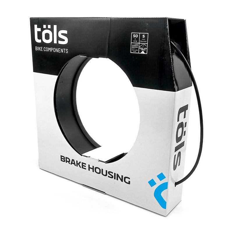 TÖLS BRAKE HOUSING (MTB, ROAD, URBAN) 5MM DIAMETER 50M LONG