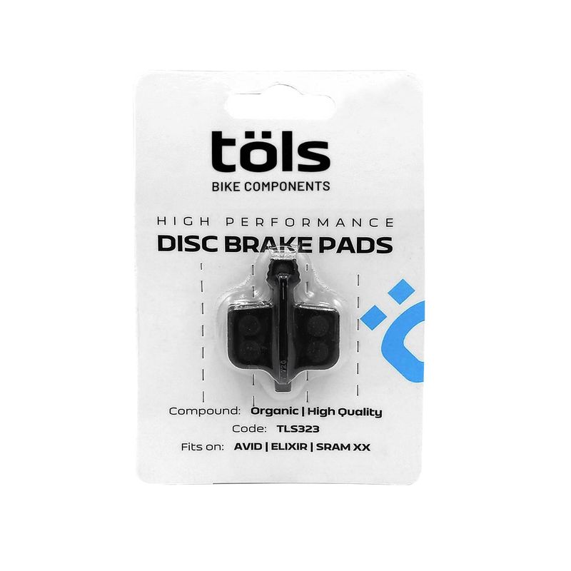 TÖLS ORGANIC BRAKE PAD AVID ELIXIR-SRAM XX