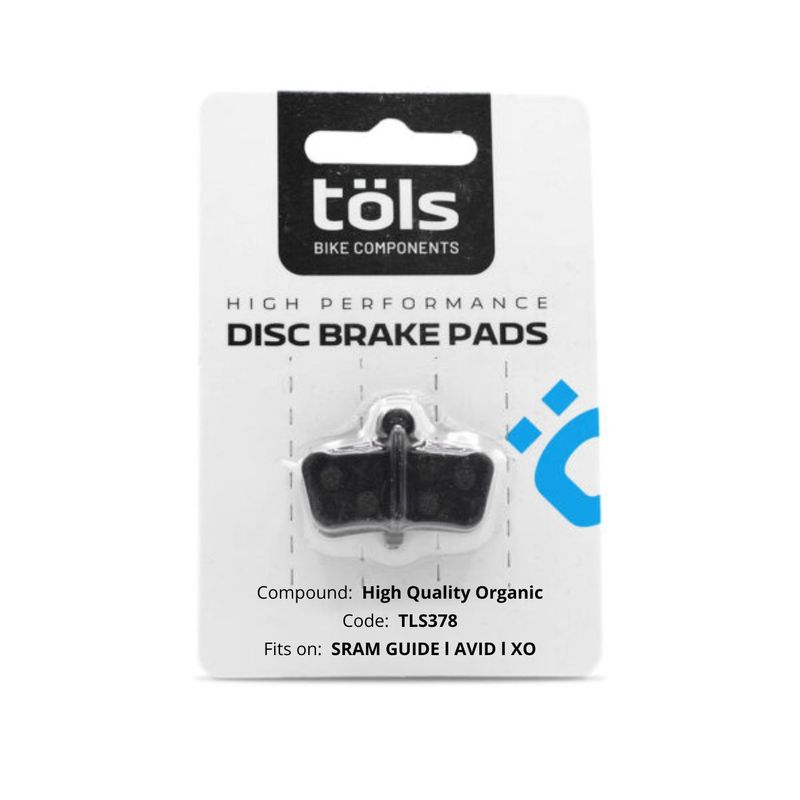 TÖLS ORGANIC BRAKE PAD SRAM GUIDE-AVID XO