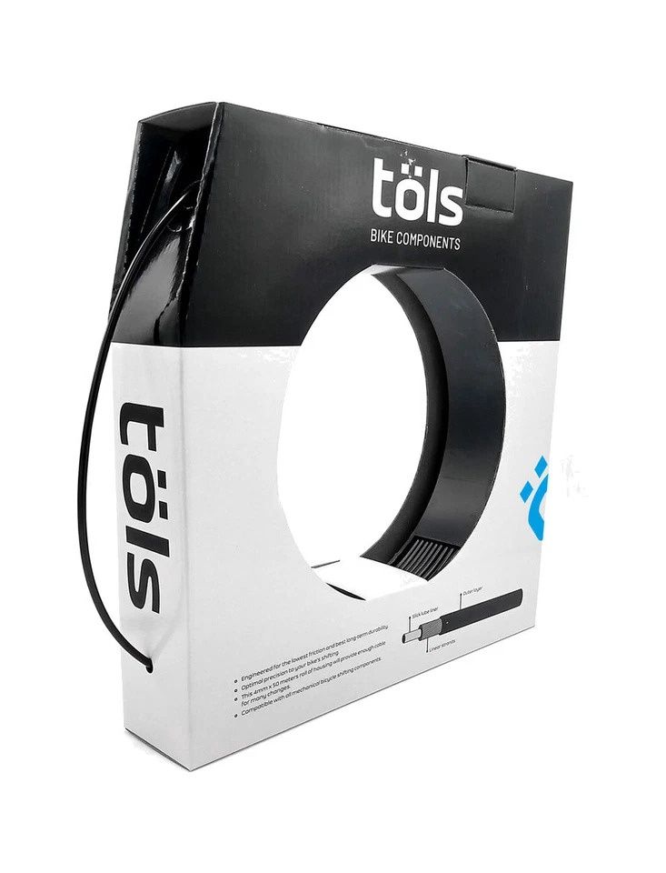 TÖLS SHIFT HOUSING (MTB, ROAD, URBAN) 4MM DIAMETER 50M LONG