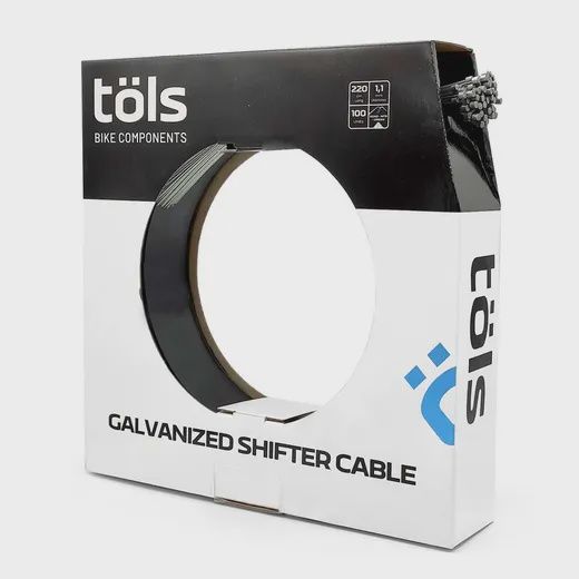 TÖLS SHIFTER CABLE 1,1MM  GALVANIZED DIAMETER 2,2M LONG (100 PCS)