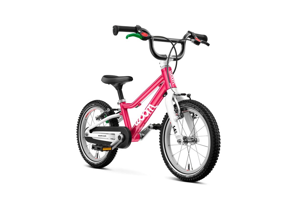 Woom 14&quot; GO2 Kids’ Bike, Verson: 14&quot; GO2, Colour: woom red 經典紅