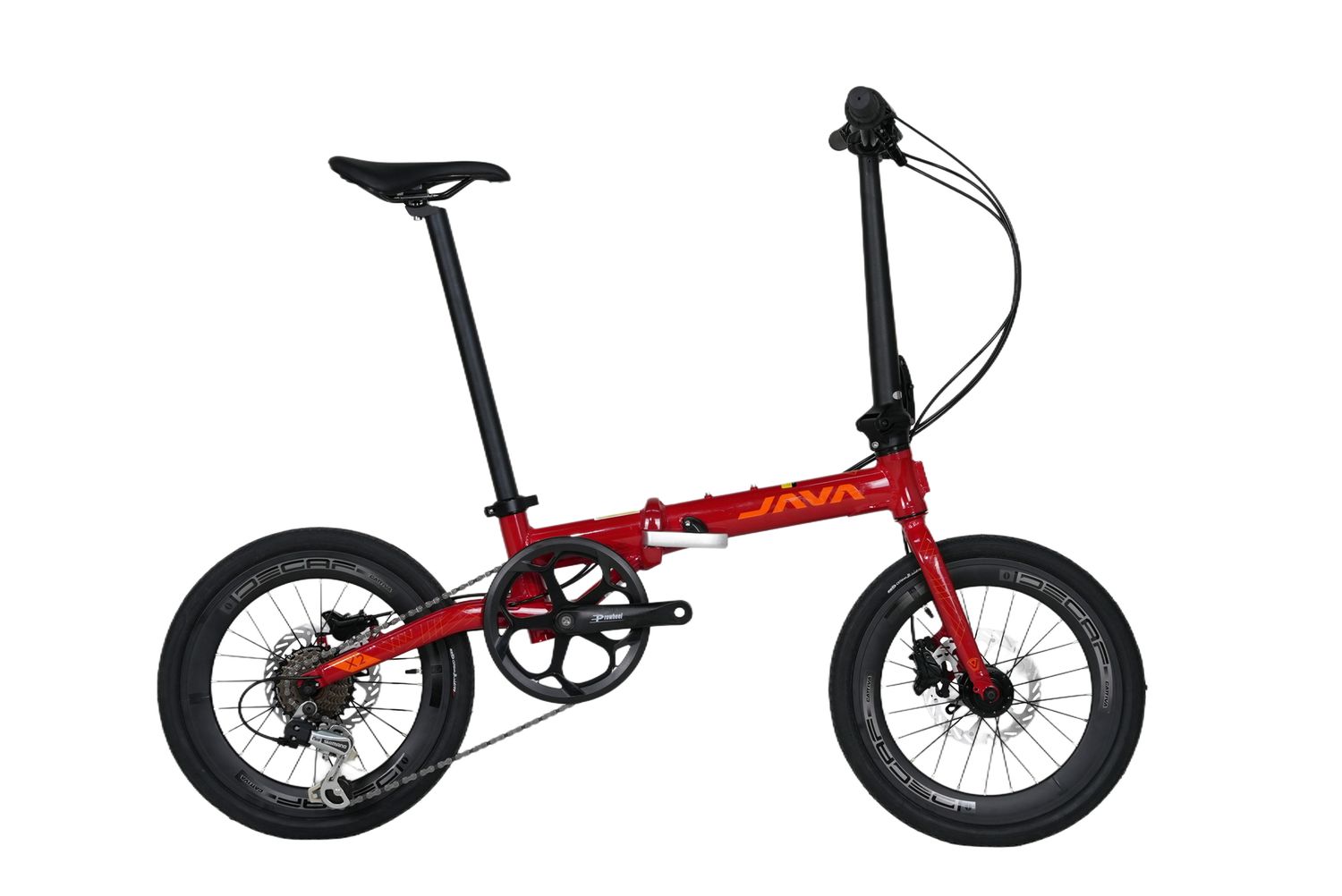 JAVA X2 Folding Bike, Size: 20&quot;, Colour: 紅色