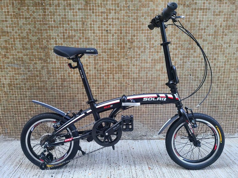 SOLAR 16&quot; 160S V刹 铝架折叠车