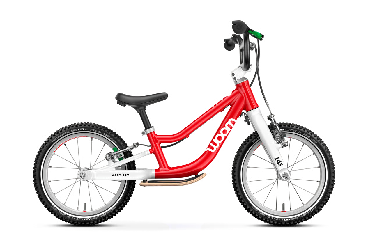 woom 14&quot; GO 1 Plus Balance Bike, Verson: 14&quot; GO 1 plus, Colour: woom red 經典紅