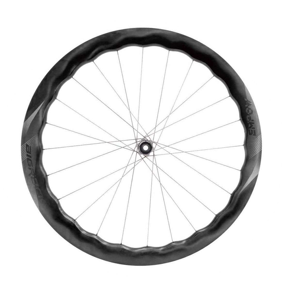 BIGROCK EMPOW R Road Wheelset (Disc Brake), Cassette body: HG (SHIMANO), Rim Height: 50mm