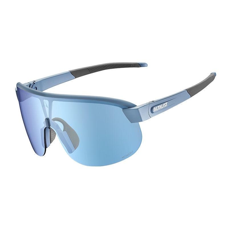 ALTALIST KISOU ATR Sports Sunglasses, Frame Colors: 藍框, Lens Colors: 藍鏡