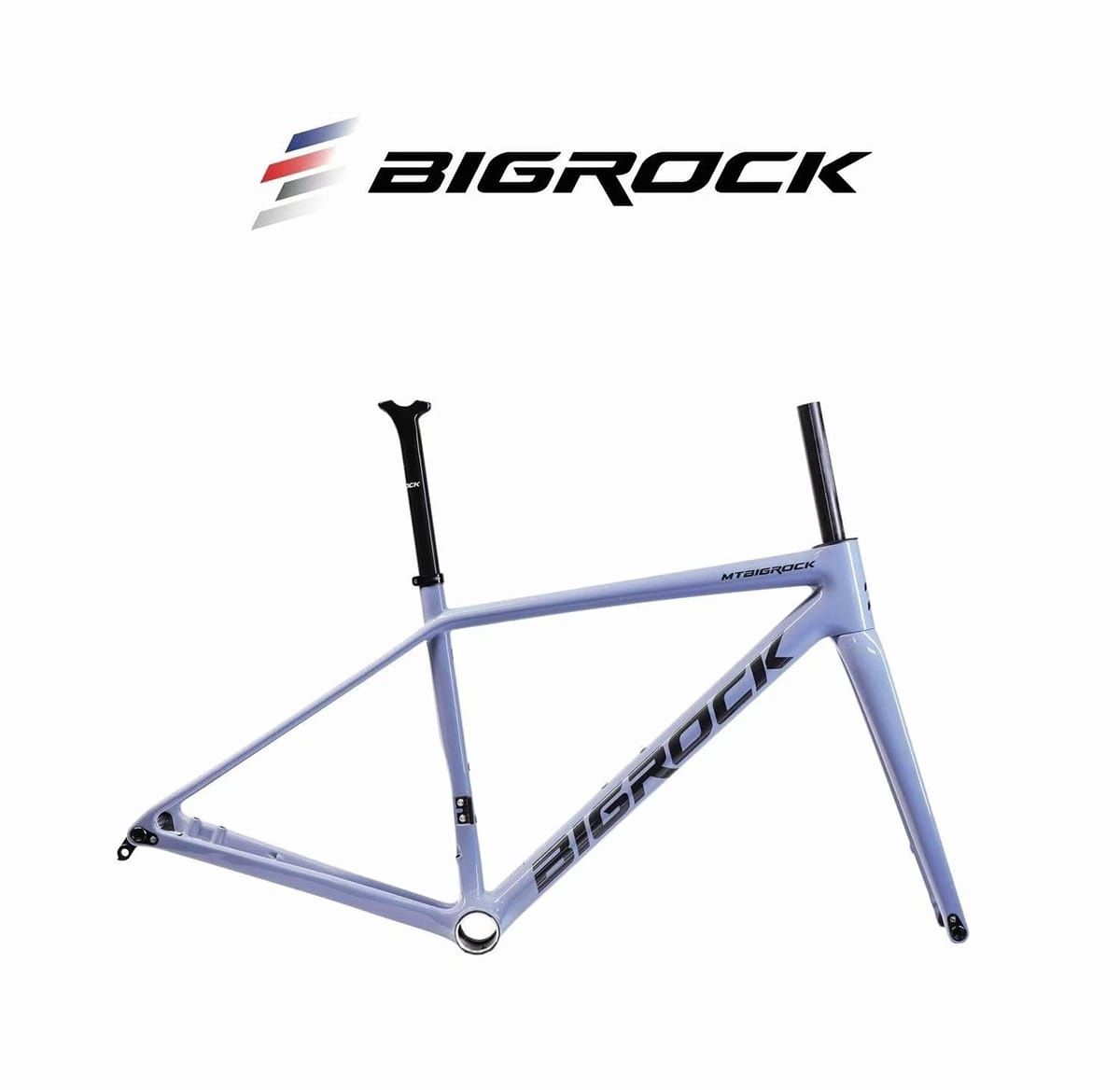 BIGROCK 2026年 碳纖綜合公路單車  整車, 套件: 青少年比賽專用 (前單餅+後GRX11速), 車架大小: (45) XXS, 顏色: 迷霧紫 Mist Purple