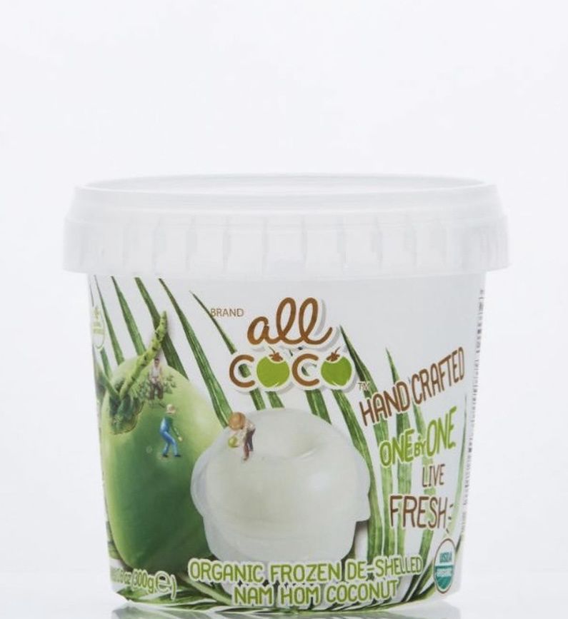 De-Shelled Nam Hom Coconut