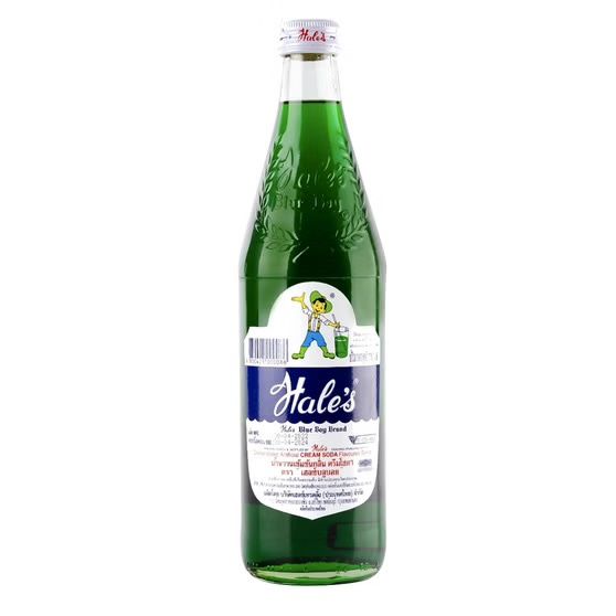 Hale's Blue Boy Green Syrub Cream Soda
