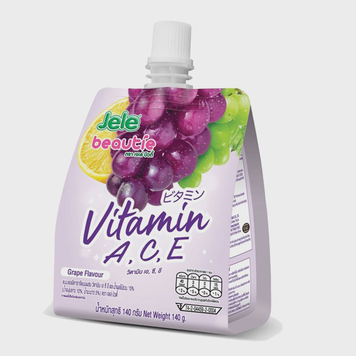 Jele Beautie Jelly Drink, flavour: Grape