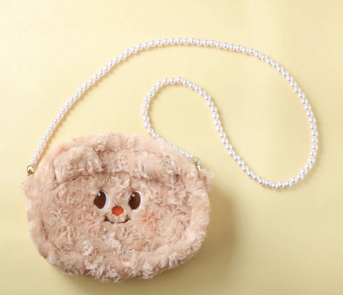 Butter Bear Pearl Chain Bag