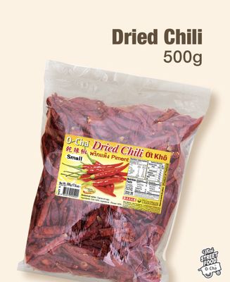 Frozen Red Chili without Stem