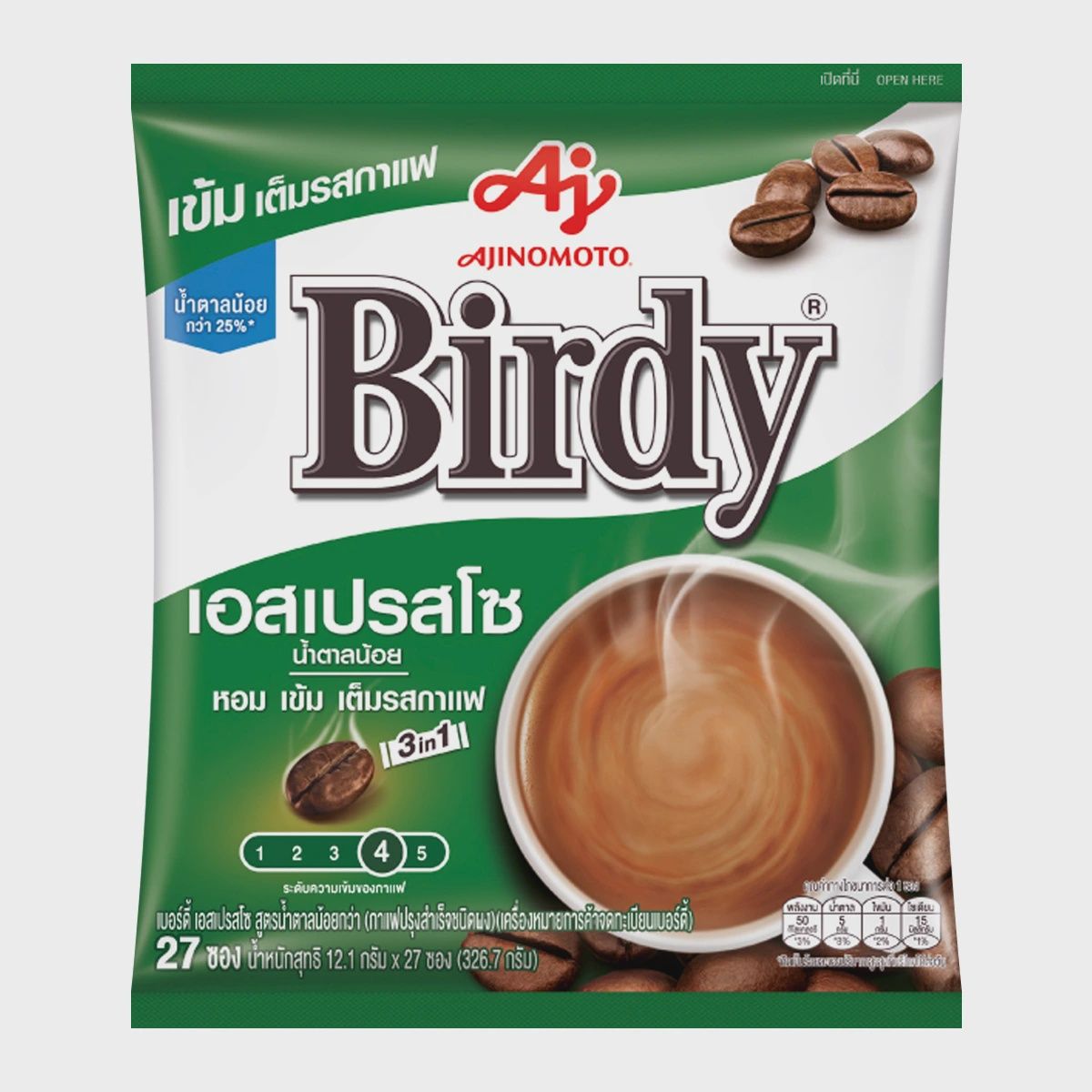 Birdy Thai Coffee, flavour: Espresso