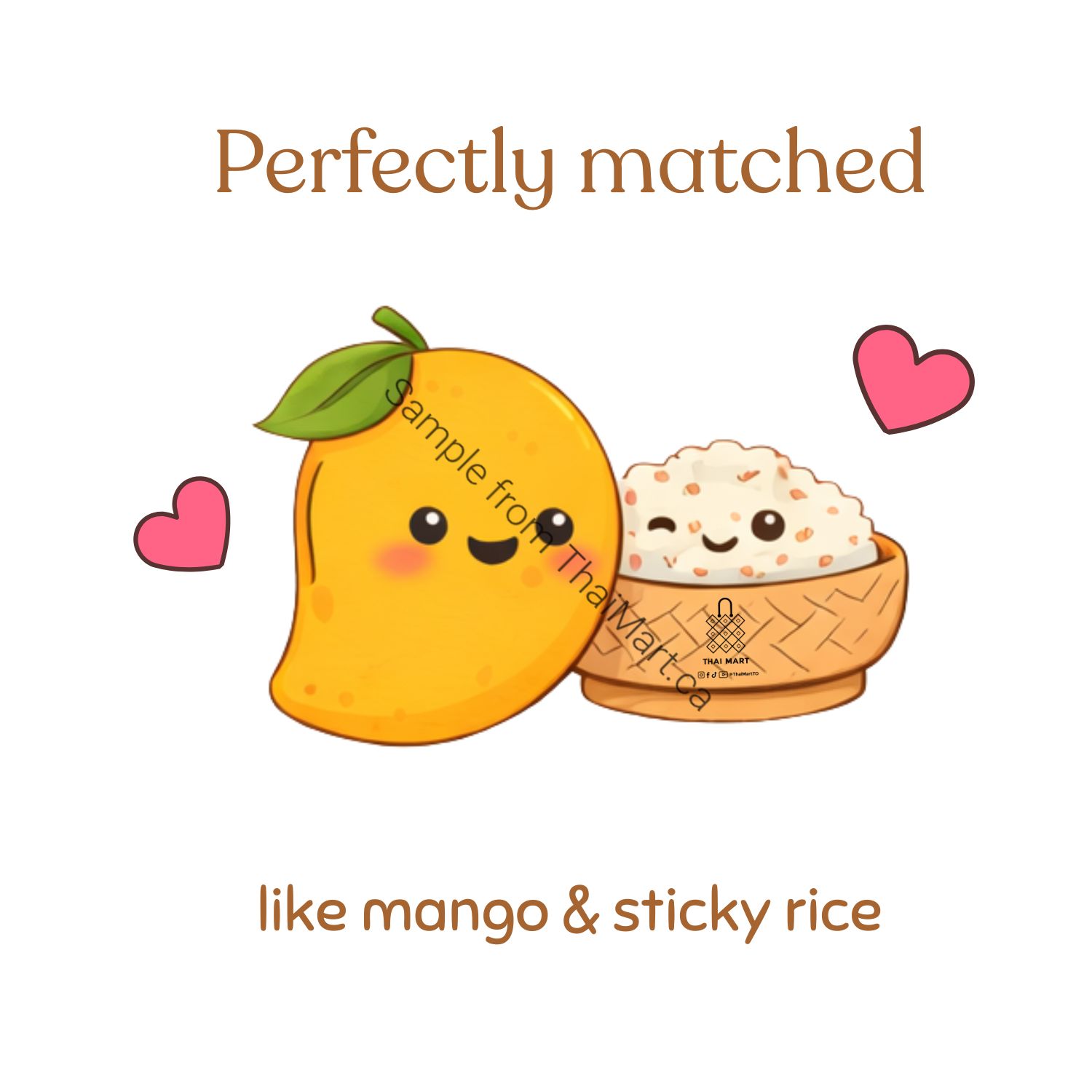 Card, Colour: Mango &amp; Sticky Rice