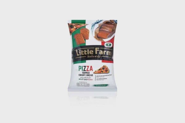 Little Farm Crispy Bread, flavour: Pizza