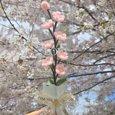 Cherry Blossom / Sakura Handcrafted Flower
