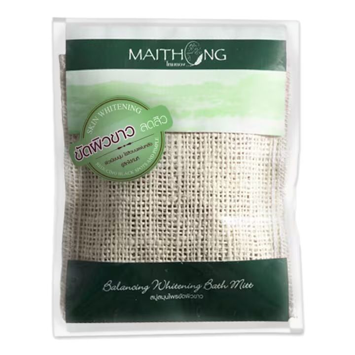 Mai Thong - Whitening Bath Mitt, Colour: Green