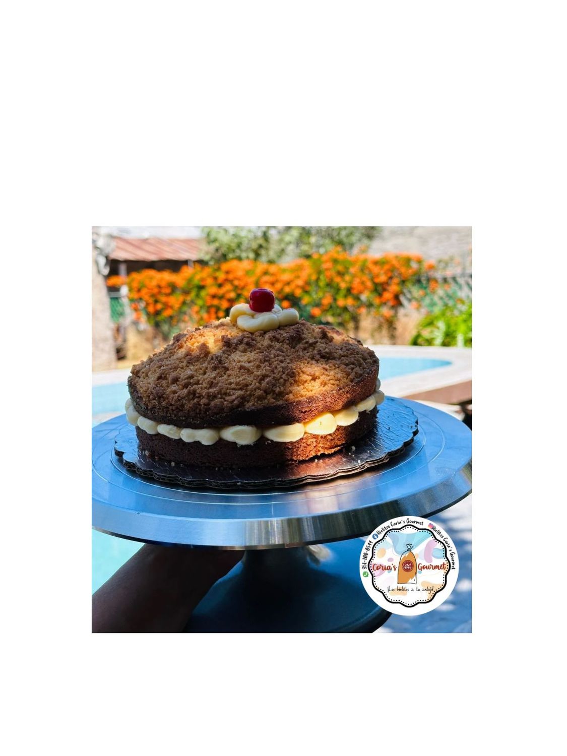 Pastel de naranja