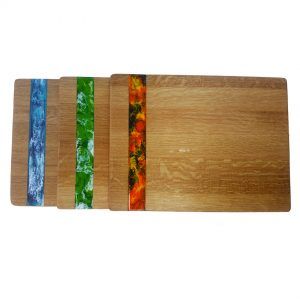 Oak Board 40x30 Resin