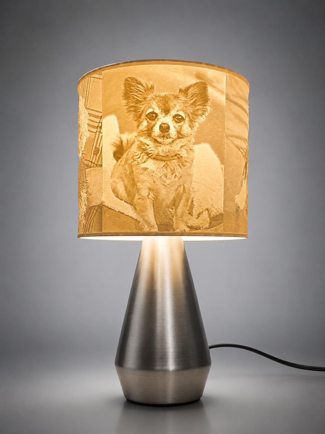 Photo Lamp with ( Touch lamp base)