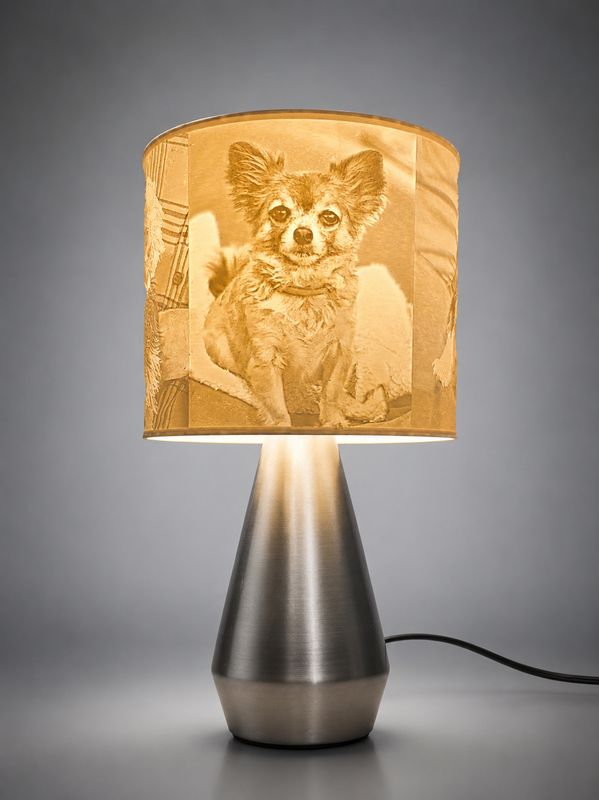 Photo Lamp with ( Touch lamp base)