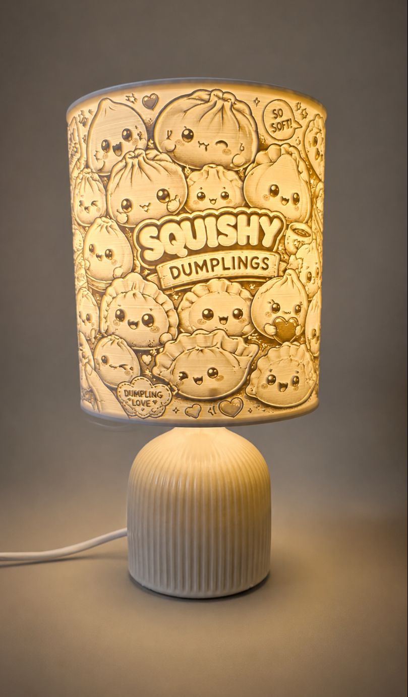 Squishy Dumpling Lamp